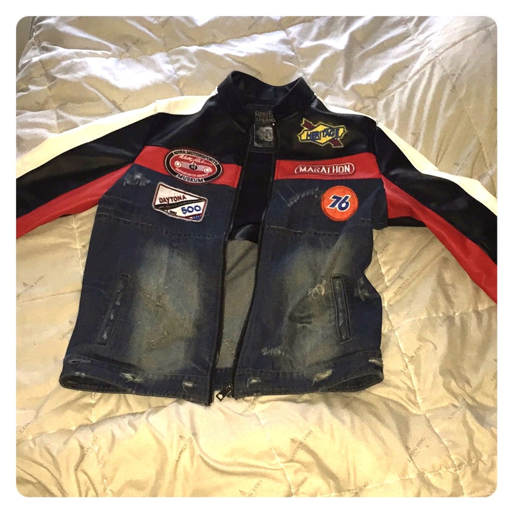 Denim Distillery leather jacket